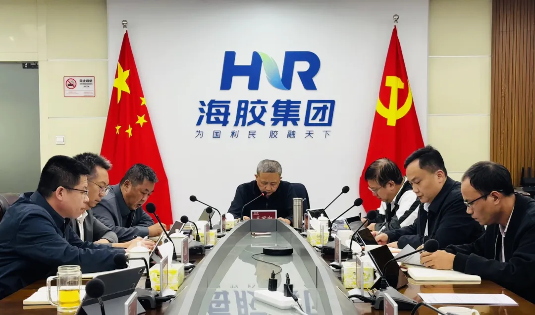 海南橡胶召开党委会（扩大）会议 通报进建习近平总书记沉要讲话及有关会议心灵