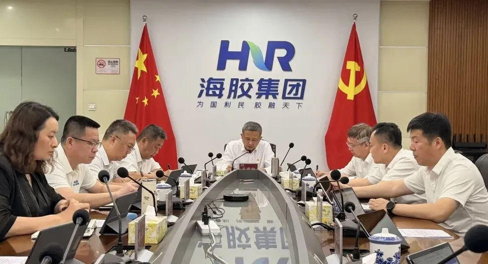 海南橡胶党委理论学习中心组会议暨领导干部读书班举行